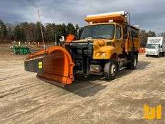 2009 FREIGHTLINER M2 SINGLE AXLE DUMP TRUCK VIN: 1FVAC3BS39HAH1304