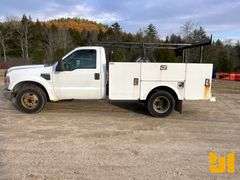 2009 FORD F-350 S/A UTILITY TRUCK VIN: 1FDWF36549EA72635