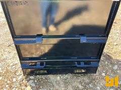 UNUSED KC 2 YARD SKID STEER TRASH HOPPER