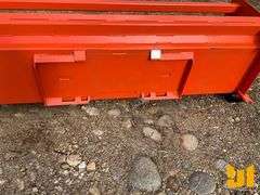 UNUSED 8’ QT SNOW PUSHER PULL-BACK V2023