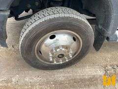 2019 FORD F-550 SINGLE AXLE CREW CAB 4X4 FLATBED TRUCK VIN: 1FD0W5HT4KEC98046