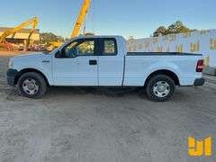 2007 FORD F-150 XL TRITON XL EXTENDED CAB 4X2 PICKUP VIN: 1FTRX12W07NA55054