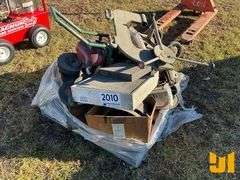 MISC SHOP TOOLS; BANDING CART, GRINDING WHEELS, BANDSAW BLADES