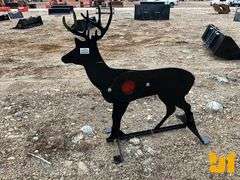 UNUSED 3/8” AR500 DEER SHOOTING TARGET