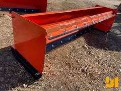 UNUSED 10’ QT SNOW PUSHER PULL-BACK V2023