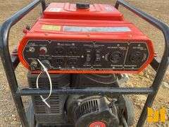 KAWASAKI KG4000-AS 4000 WATTS PORTABLE GENERATOR SN: GZR00A-CS00