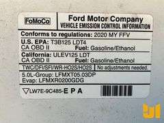 2020 FORD F-150 XL EXTENDED CAB 4X2 PICKUP VIN: 1FTEX1C53LKE43203