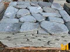 PALLET 1.5” BLUE TUMBLED IRREGULAR PAVERS