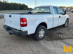 2007 FORD F-150 XL TRITON XL EXTENDED CAB 4X2 PICKUP VIN: 1FTRX12W07NA55054