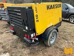 2011 KASER M57 185 CFM TRAILER MOUNTED AIR COMPRESSOR SN: WKA0N1FOK40X3Y33