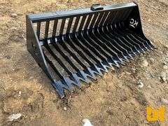 UNUSED KC 76” HIGH SIDE SKELETON BUCKET