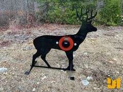 UNUSED 3/8” AR500 DEER SHOOTING TARGET