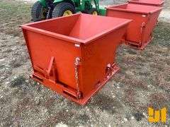 UNUSED 1.5 YARD SELF DUMPING HOPPER