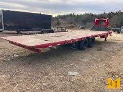 2022 PJ GOOSENECK 3H392 30' FLATBED TRAILER VIN: 4P53H3921N1370926