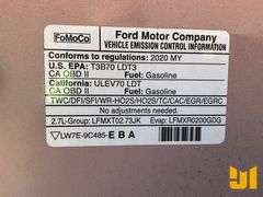 2020 FORD F-150  XL EXTENDED CAB 4X2 PICKUP VIN: 1FTEX1CP7LKD67504