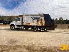 2007 INTERNATIONAL 4400 SBA 6X4 T/A REAR LOAD RESIDENTIAL COLLECTION TRUCK VIN: 1HTMSAZR47H493165