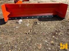 UNUSED 10’ QT SNOW PUSHER PULL-BACK V2023