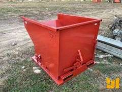 UNUSED 2 YARD SELF DUMPING HOPPER