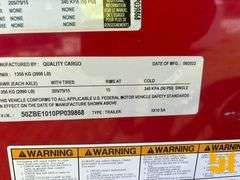 2023 QUALITY CARGO ENCLOSED TRAILER 5'X10' VIN: 50ZBE1010PP039868