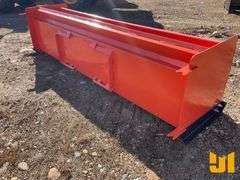 UNUSED 10’ QT SNOW PUSHER PULL-BACK V2023