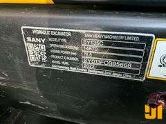 2023 SANY SY135C HYDRAULIC EXCAVATOR
