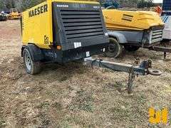 2011 KASER M57 185 CFM TRAILER MOUNTED AIR COMPRESSOR SN: WKA0N1FOK40X3Y33