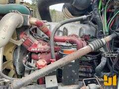 2013 MACK CXU 613(PINNACLE) TANDEM AXLE REGULAR CAB FLATBED TRUCK VIN: 1M2AW02C9DM033146