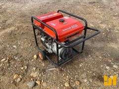 KAWASAKI KG4000-AS 4000 WATTS PORTABLE GENERATOR SN: GZR00A-CS00