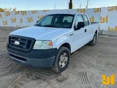 2007 FORD F-150 XL TRITON XL EXTENDED CAB 4X2 PICKUP VIN: 1FTRX12W07NA55054