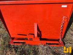 UNUSED 1.5 YARD SELF DUMPING HOPPER