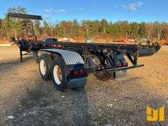 1991 BENLEE T/A TANDEM AXLE ROLLOFF TRAILER VIN: 1A9754028M4194806