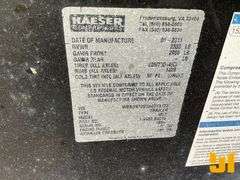 2011 KASER M57 185 CFM TRAILER MOUNTED AIR COMPRESSOR SN: WKA0N1FOK40X3Y33