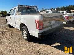 2017 FORD F-150 1/2 TON EXTENDED CAB PICKUP VIN: 1FTEX1CF4HKC49344