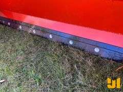 UNUSED KC 8’ SNOW PUSHER W/REPLACEABLE SHOES AND BLADE