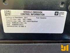 2017 CHEVROLET EQUINOX VIN: 2GNALBEKXH1553392 FWD