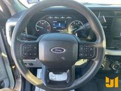 2024 FORD F-550 XLT SD CREW CAB 4X4 FLATBED TRUCK VIN: 1FD0W5HT1REC75656