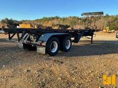 1991 BENLEE T/A TANDEM AXLE ROLLOFF TRAILER VIN: 1A9754028M4194806