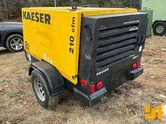 2011 KASER M57 185 CFM TRAILER MOUNTED AIR COMPRESSOR SN: WKA0N1FOK40X3Y33