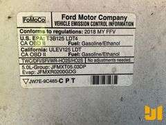 2018 FORD F-150 XL EXTENDED CAB 4X4 PICKUP VIN: 1FTEX1C53JKD95666