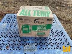 (6) GALLONS 50/50 ALL TEMP ANTIFREEZE
