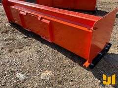 UNUSED 10’ QT SNOW PUSHER PULL-BACK V2023