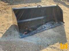 UNUSED KC  84" SNOW/LITTER BUCKET, SKID STEER