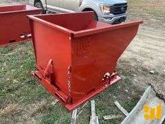 UNUSED 2 YARD SELF DUMPING HOPPER