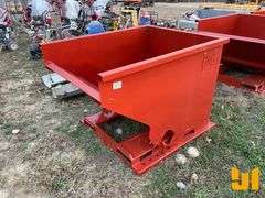 UNUSED 2 YARD SELF DUMPING HOPPER