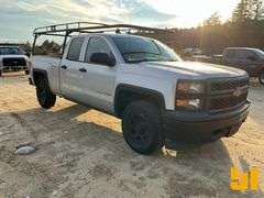 2014 CHEVROLET SILVERADO DOUBLE CAB 4X4 PICKUP VIN: 1GCVKPEC1EZ254265