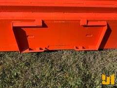 UNUSED KC 10’ QT SNOW PUSHER PULL-BACK V2023