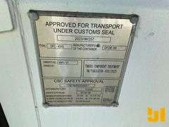 2025 40' HIGH CUBE CONTAINER SN: MMPU1078437