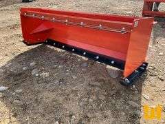 UNUSED 8’ QT SNOW PUSHER PULL-BACK V2023