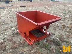 UNUSED 1.5 YARD SELF DUMPING HOPPER