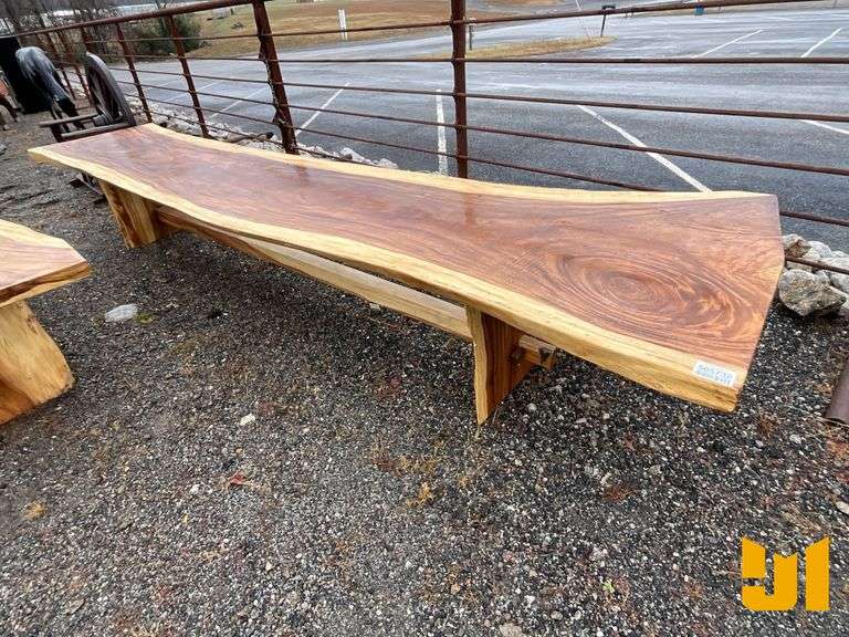 16.7’ L X 45” W TEAKWOOD TABLE